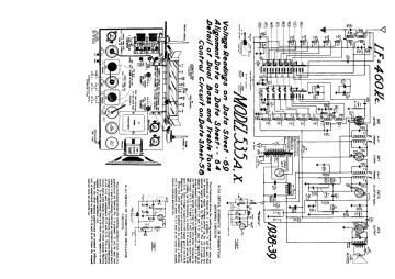Canadian Westinghouse 535X schematic circuit diagram